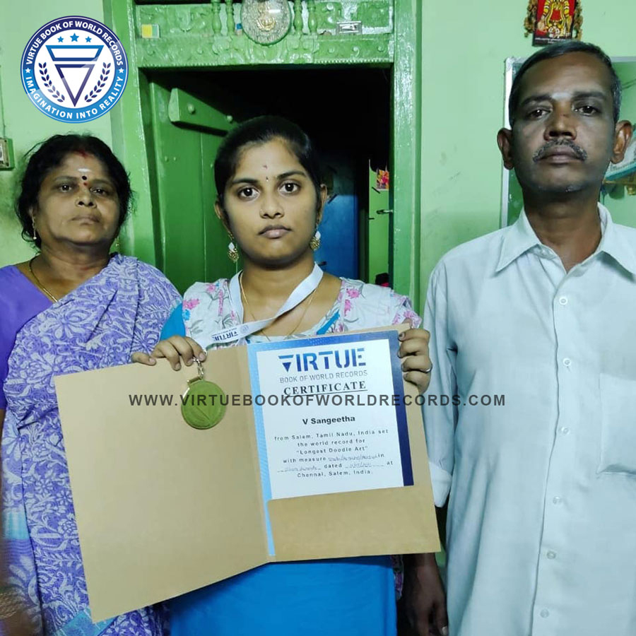 Participant holding VBWR trophy